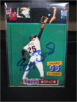 1994 STADIUM CLUB BARRY BONDS AUTOGRAPH COA