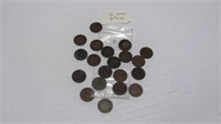 20 Assorted Indian Head Pennies worth $3 each