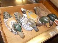 (4) Duck Figurines