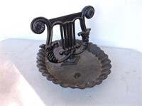 Cast Iron Boot Scraper with Mud Tray