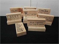 New Wooden plaques with funny/inspirational