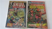 2 VINTAGE COMICS: SKULLTHE SLAYER & DEATH SQUAS