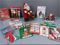 Animated Christmas Santa & Decorations