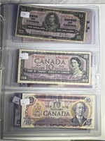 1937, 1954, 1971, 1989, 2005, 2018 $10 Bills