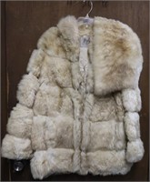 Vola's of Knoxville Real Fur Coat w/ Hood