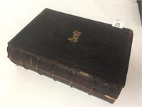 1858 Leather Book Sir Walter Scott, Bart,