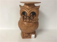 Twin Winton Owl Cookie Jar - 12" Tall