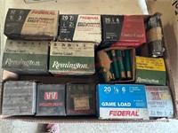 Assorted Shotgun Ammo- federal, Winchester -