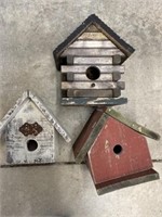3 Bird Houses