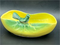 Vintage McCoy Bird Bath Oval Planter