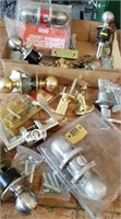 Door knobs, locks, latches, out of packages