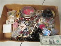 Large Lot of Assorted Jewelry & Add'l Smalls
