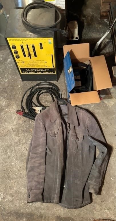 Mastercraft Arc Welder with Jacket and Helmet