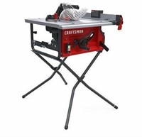 $230  CRAFTSMAN 10-in Table Saw with Folding Stand