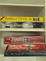 Misc. board games. Basement toys.
