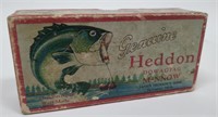 Vintage Genuine Heddon Dowagiac Minnow Box