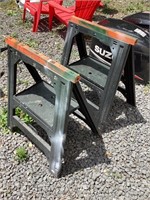 Pair Of Sawhorses***