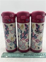 NEW Lot of 3- Thermos Kids Bottle M Size