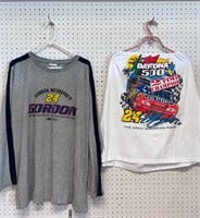 Lot of 2 Jeff Gordon shirts, one has been altered