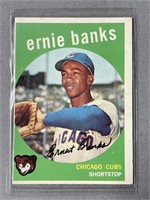 1959 Ernie Banks Baseball Card