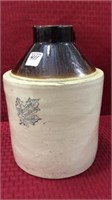 Crock Jug w/ wide Spout-Front Marked