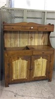 Primitive Cabinet w/ Copper Insert