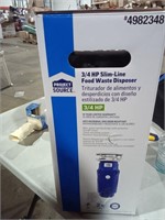 Project Source 3/4 Hp Slim-line Food Waster