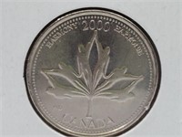 2000 Harmony 25¢ Coin Quarter Canadian Coin