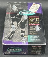 (D) Sealed 1993 UD Parkhurst Hockey Wax Packs Box