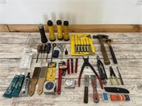 Tool Lot - Hammer, Screw Drivers, and more!