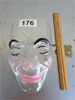 Vintage NOS Clear Creepy Face Mask Franco Novelty