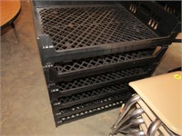 6 pc bread crates