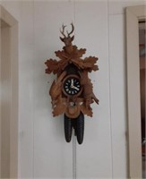 Wooden cuckoo clock unknown condition