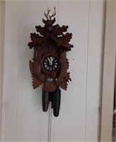 Wooden cuckoo clock unknown condition