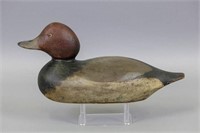 Mason Decoy Factory Redhead Drake Duck Decoy,