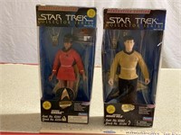 Set of Star Trek Collector Series Figures