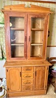 Solid Wood China Cabinet