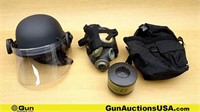 Ambitec Incorporated PASGT Gas Mask, Riot Helmet,