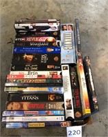 VHS Tapes/DVDs