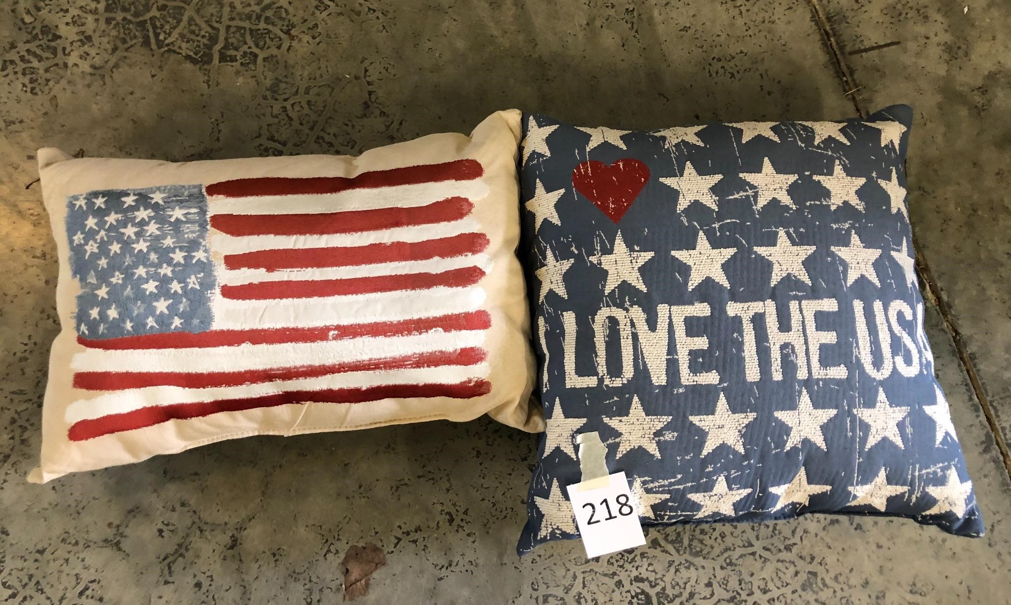 Patriotic Throw Pillows (2)