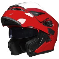 ILM Motorcycle Dual Visor Flip up Modular Full