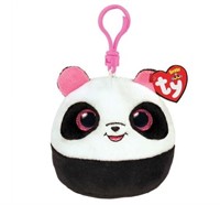TY Mini Beanie Squish-A-Boos BAMBOO the Panda Bear