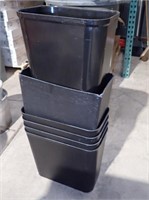 (6) OFFICE TRASH CANS TO GO