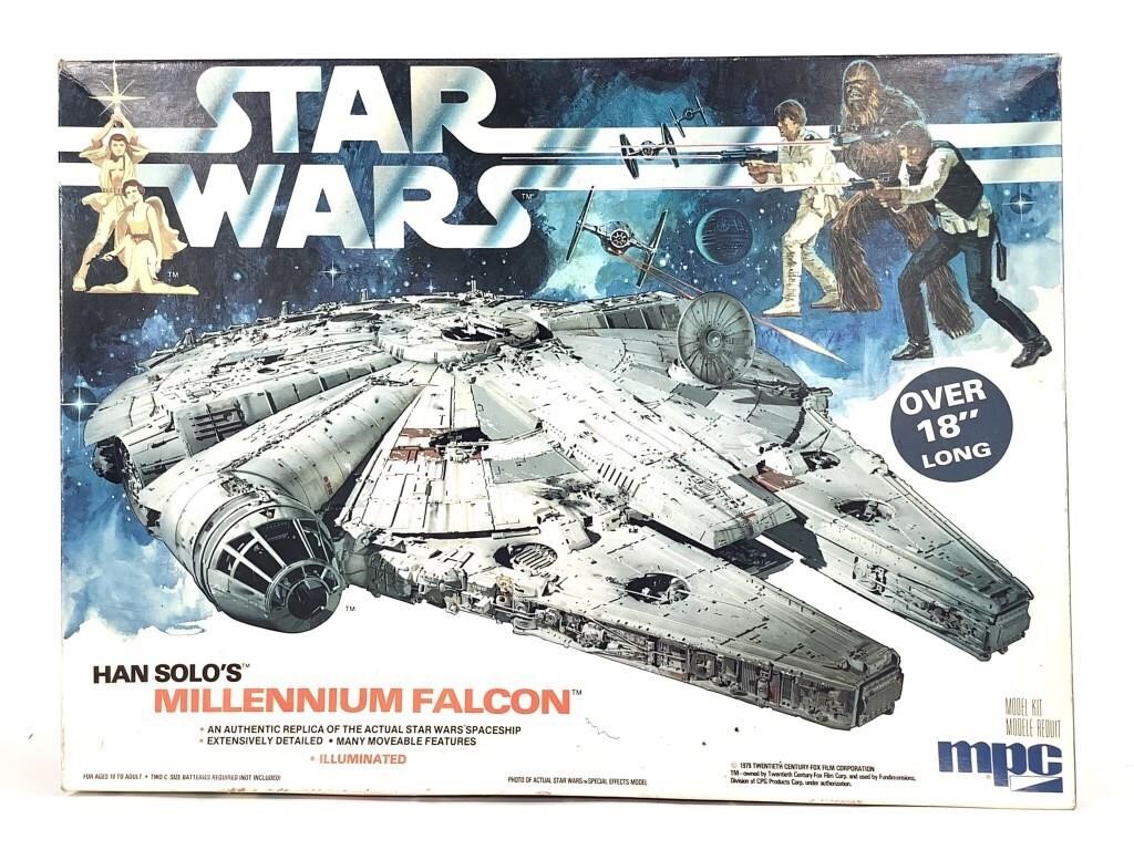 Han Solo's Millennium Falcon Star Wars 1979 w Box