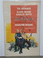 1958 The Buccaneer Movie Poster