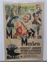 1946 Masquerade in Mexico Movie Poster