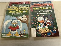 8 Dell Walt Disney Comics & Stories 1940's, 1950's