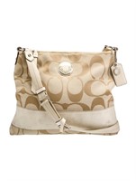 Coach 1941 Canvas Logo Pattern Crossbody Bag