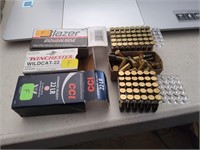 lot of 3 partial boxes of 22 ammo