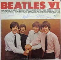 Beatles VI Signed Album by the Beatles